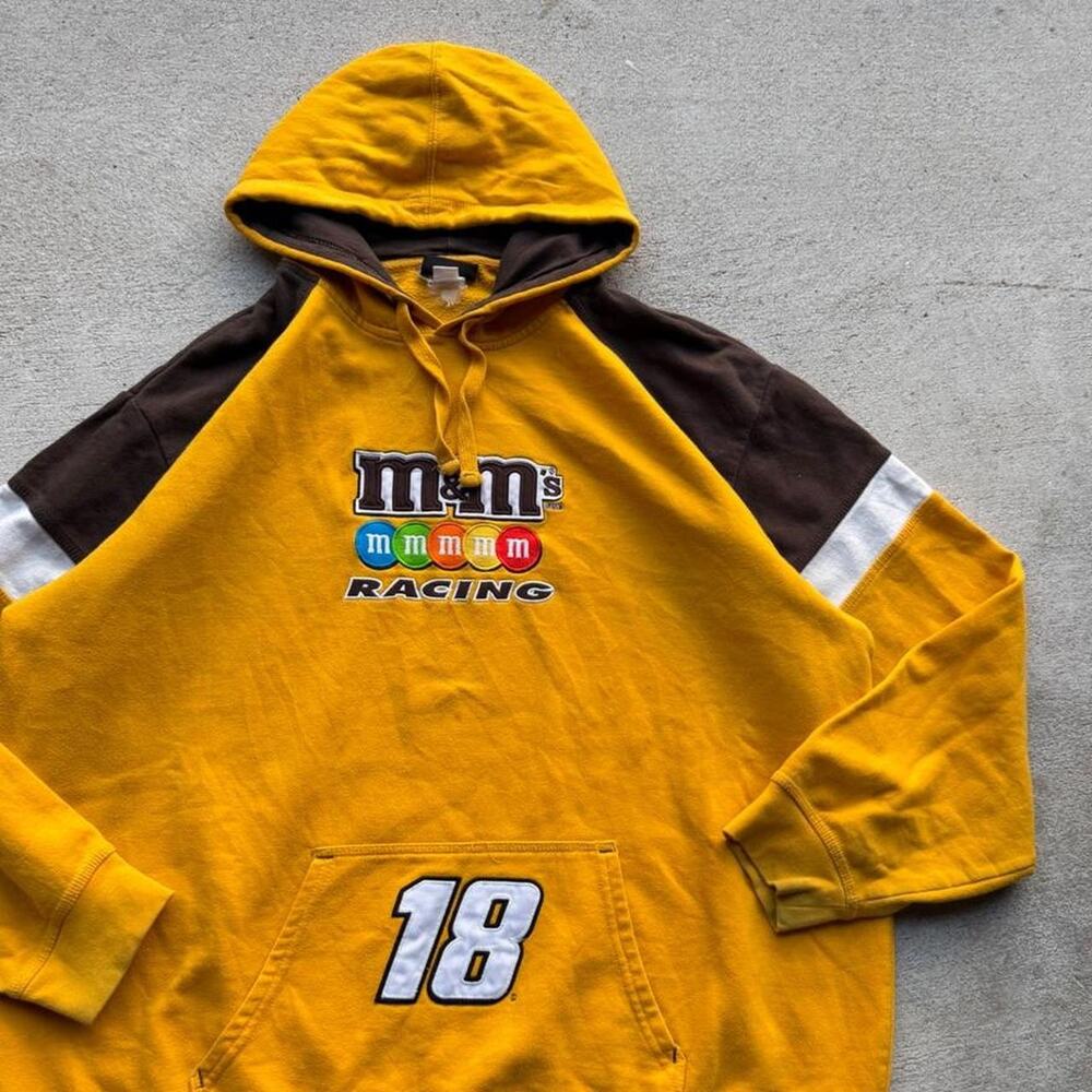 Vintage M&Ms Nascar racing hoodie  XL/2XL